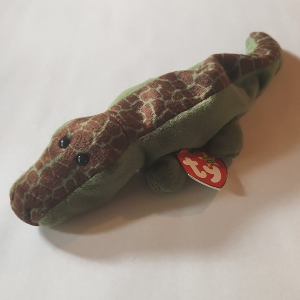 Ty Beanie Baby Ally the Alligator Vintage 1994